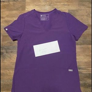 XS Ultra Violet FIG Scrubs